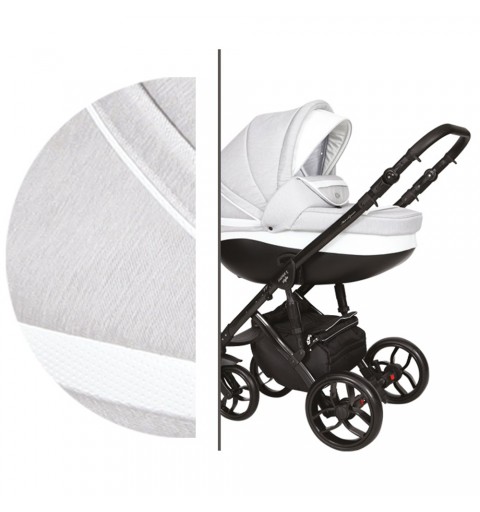 Baby Merc Faster - wózek wielofunkcyjny, zestaw 2w1 z opcją 3w1 i 4w1 | F/9B